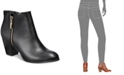 Style & Co Jamila Zip Booties, Created for Macy's